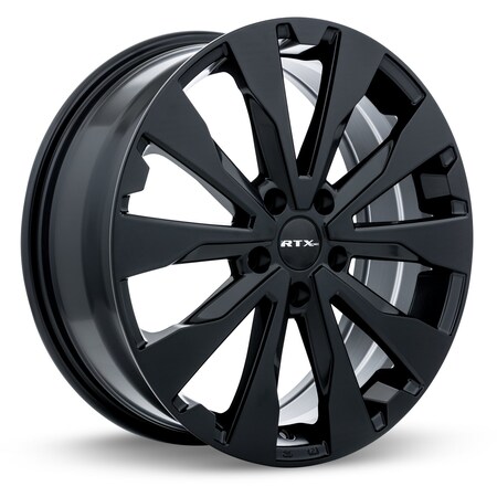 Rtx Alloy Wheel, Estate 18x7 5x114.3 ET48 CB56.1 Satin Black 082571